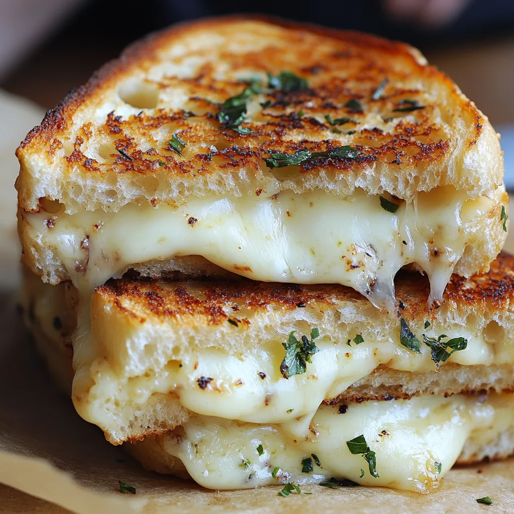 Home Page 2 Garlic Bread Grilled Cheese