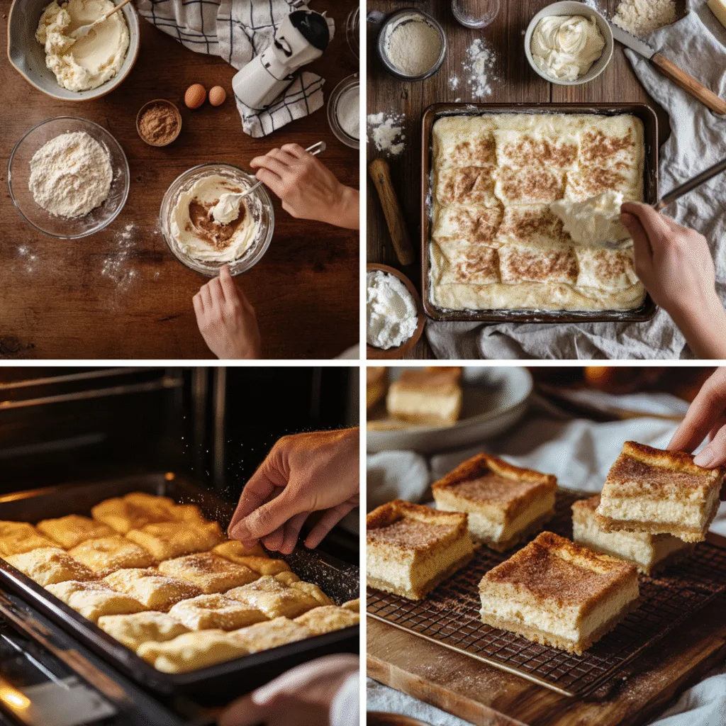 HOW TO MAKE CHURRO CHEESECAKE BARS! 6 How to Make Churro Cheesecake Bars – Step-by-Step Visual Guide